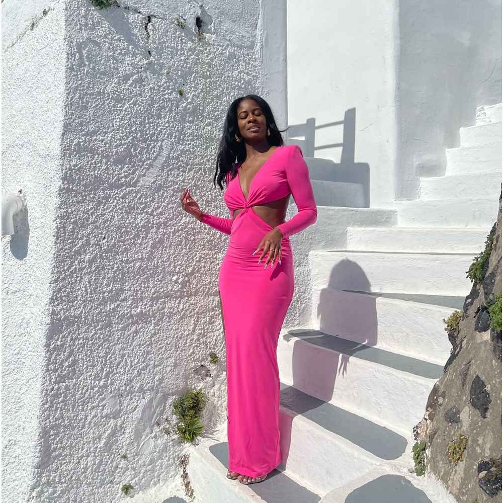 Nookie Jewel Cut Out Gown- Only worn once, in great condition.